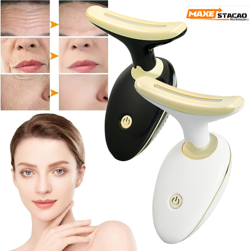 Massageador Facial: Firmador Antirrugas para Pescoço e Pele