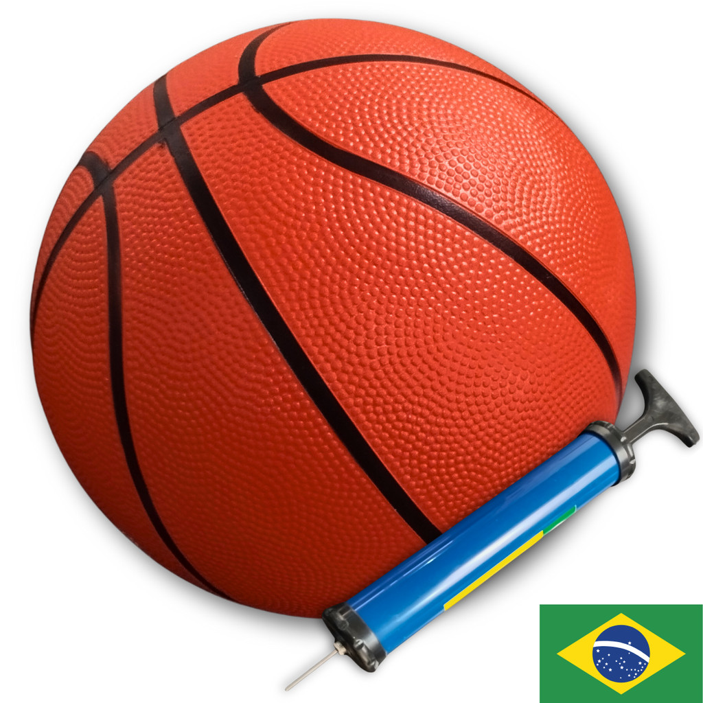 Bola De Basquete Elite Imports Laranja Bomba Quadra N 7 Pro