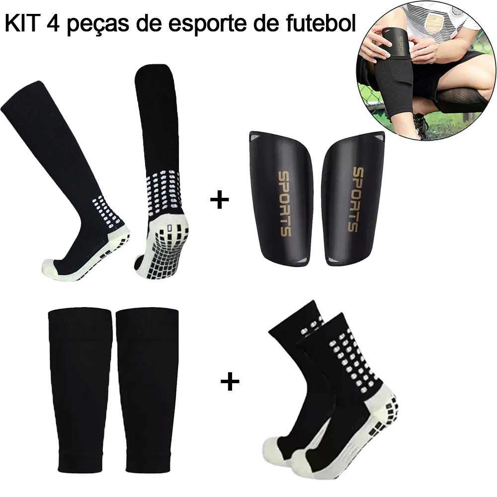 KIT 3/4-Combinação De Meias Esportivas De Futebol