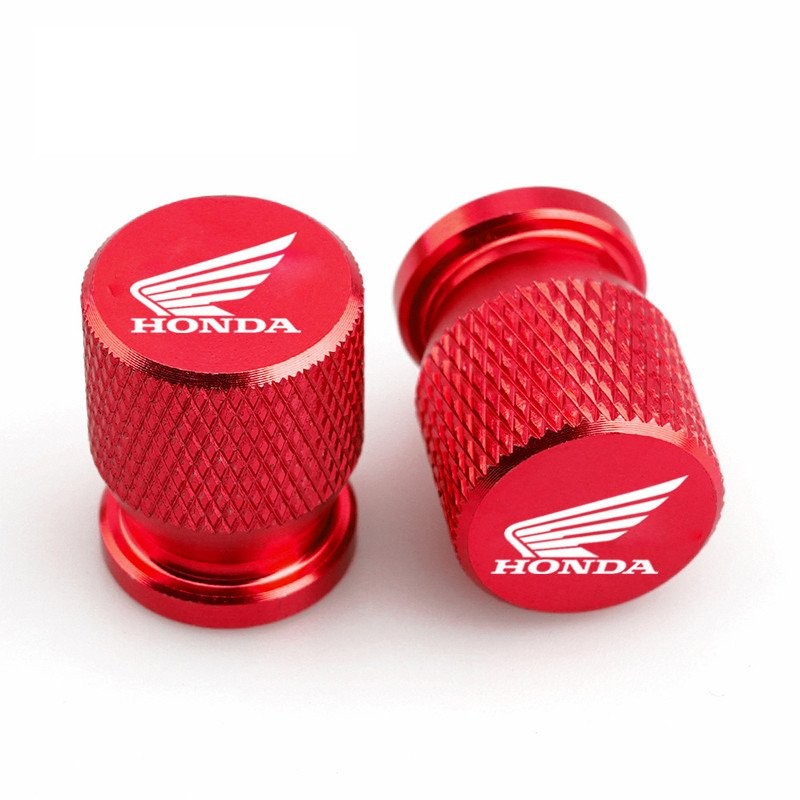 Acessórios Universais para Motocicletas Honda Tampa de Válvula de Pneu em Liga de Alumínio Tampa de Válvula