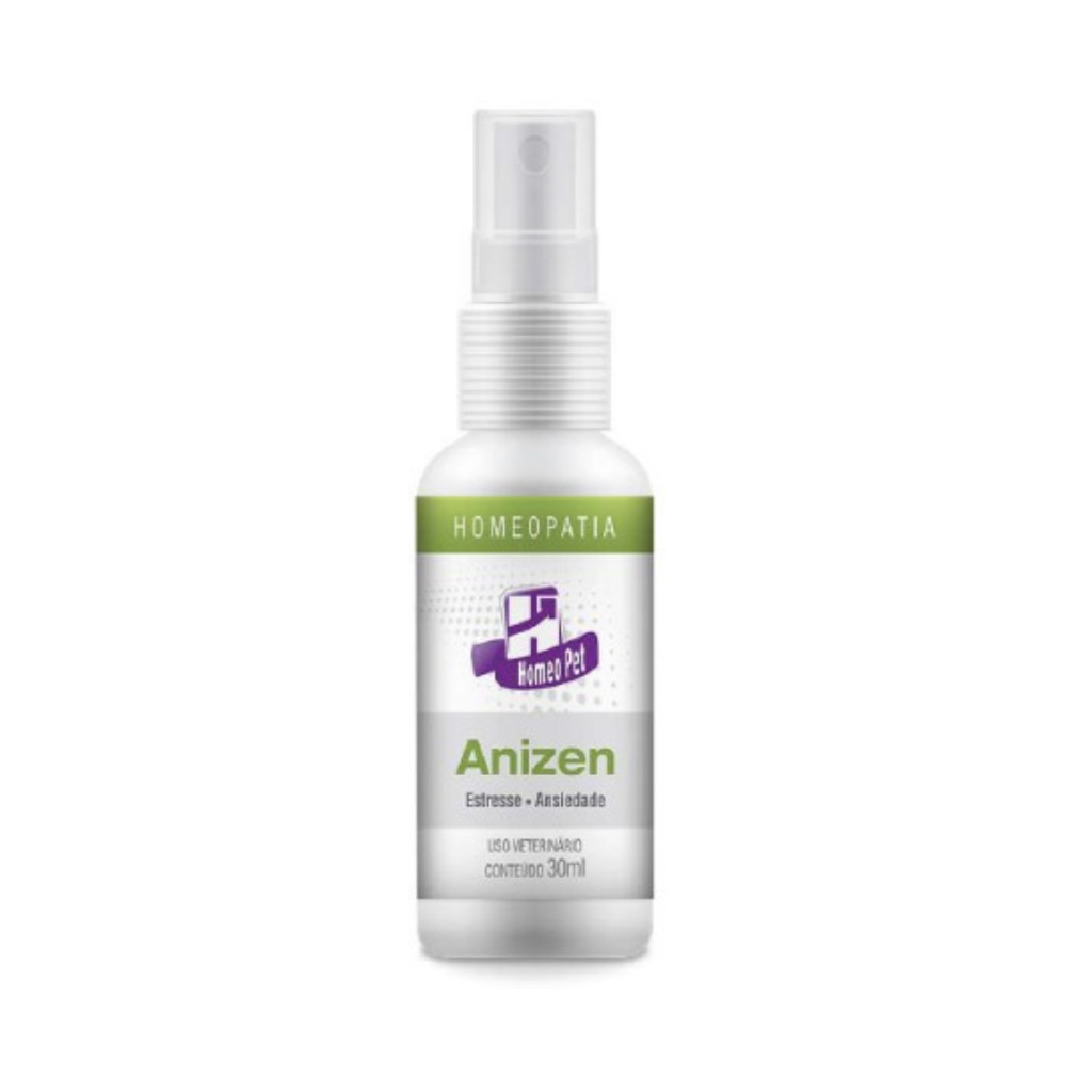 Anizen Anti Estresse Homeopatia Cães e Gatos Homeopet 30ml