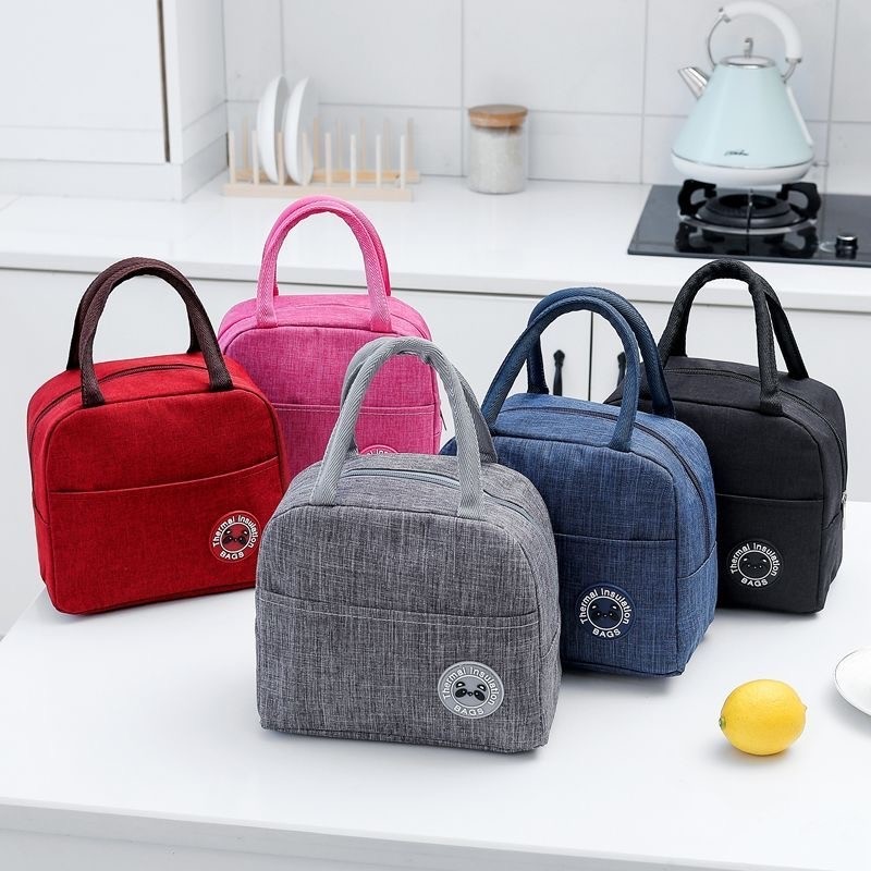 Bolsa Térmica Fitness Marmita Viagem Nécessaire Eco Cor Lisa