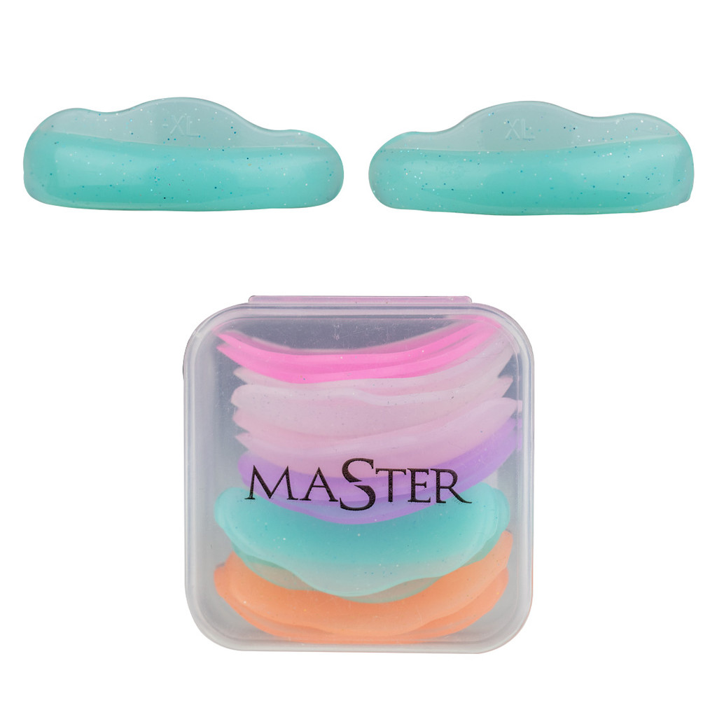 6 Pares Pad de Silicone Master Modelo Shine Molde Lash Lifting
