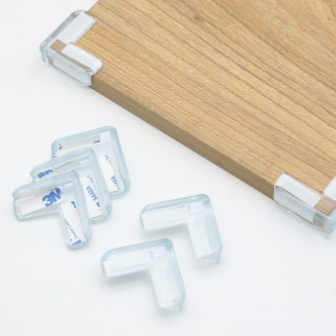 Protetor De Quina Silicone Mesa Segurança Para Crianças E Bebes Proteção