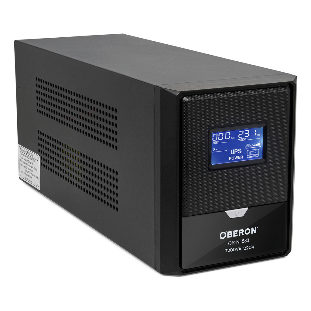 No-Break 1200VA Bivolt 110v/220v 6 Tomadas - Proteção Queda de Energia Backup e Autonomia para Eletrônicos