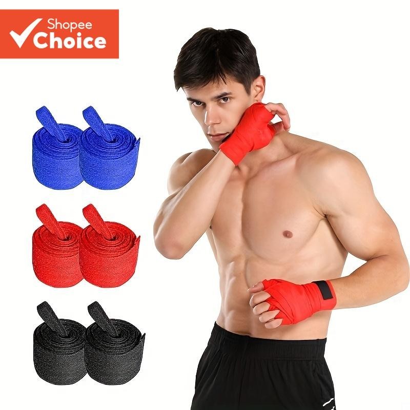 1 Peça De Envoltório De Pulso Absorvente De Suor Para Muay Thai E Sanda Fighting