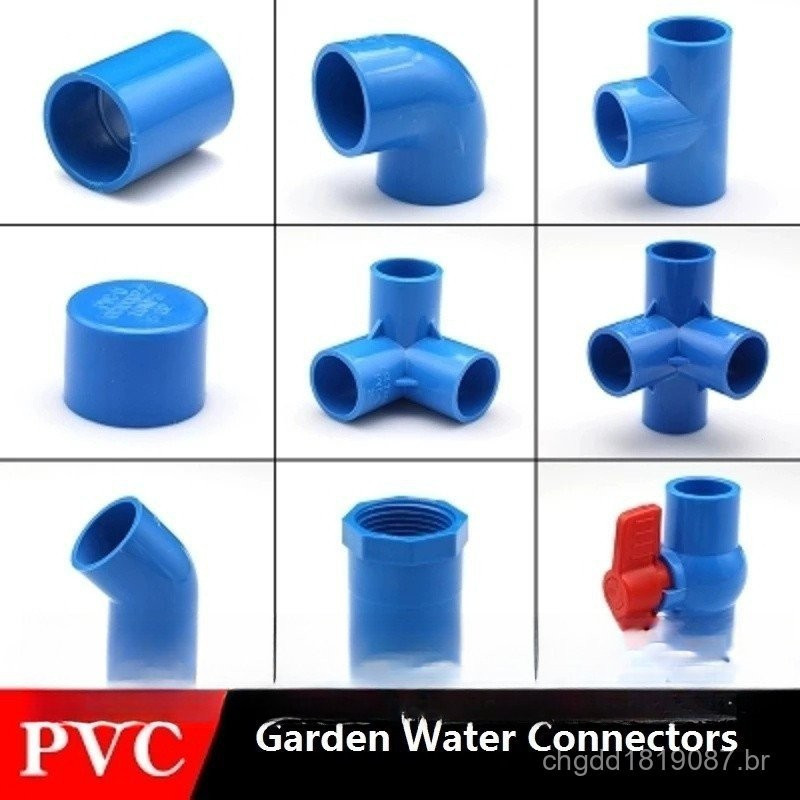 Conector de Tubo de PVC Azul |     3 Vias 4 Canais 5 Conexões para Tubos de Abastecimento de Água de 6 IVAM