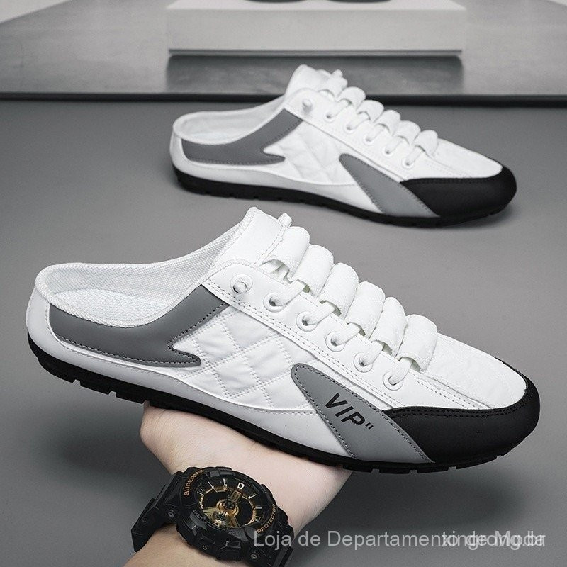 Tênis Mules Masculinos, Sapatos Antiderrapantes HHGA 0NVA JCXX
