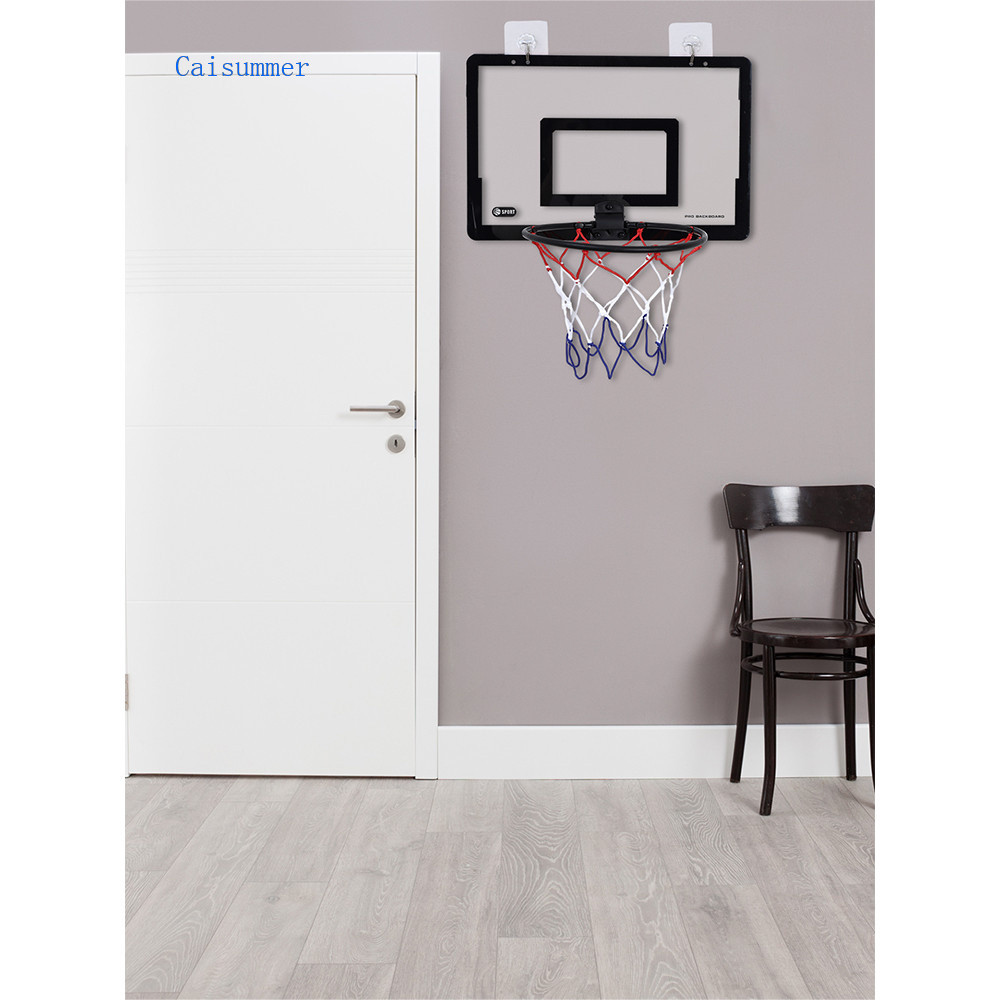 Cesta De Basquete Sobre A Porta-Mini Interno Com Flexível Dobrável De Parede 1 Bolas
