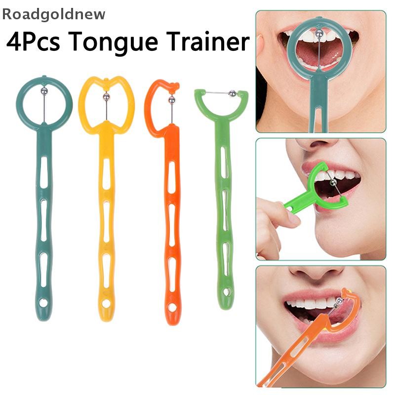 RGN 4 Pçs Crianças Língua Ponta Exercício Para Adultos Fala Autismo Reabilitação Sensorial Oral Treinador Muscular Falar