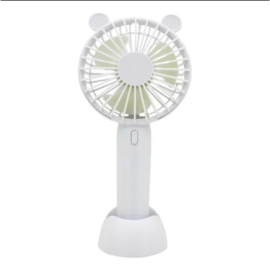 Mini Ventilador Recarregável Portátil De Mão Mesa Usb Pilha 3 velocidades $_$ Makeupnails#_#