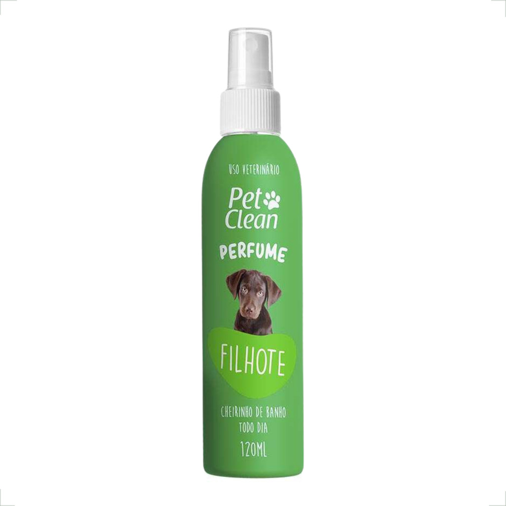 Perfume Para Cães Filhotes Pet Clean - 120mL