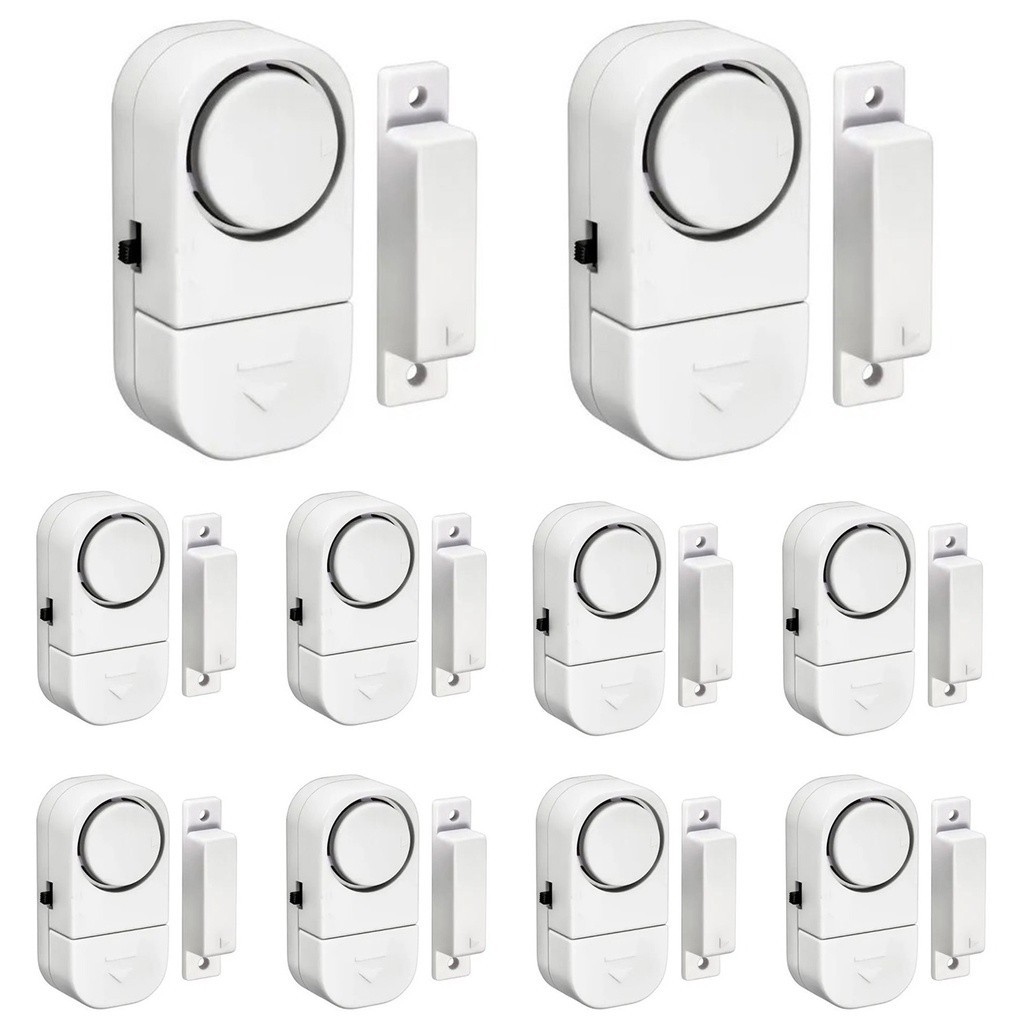Kit Alarme Sonoro Invasão Residencial Porta Janela Portão
