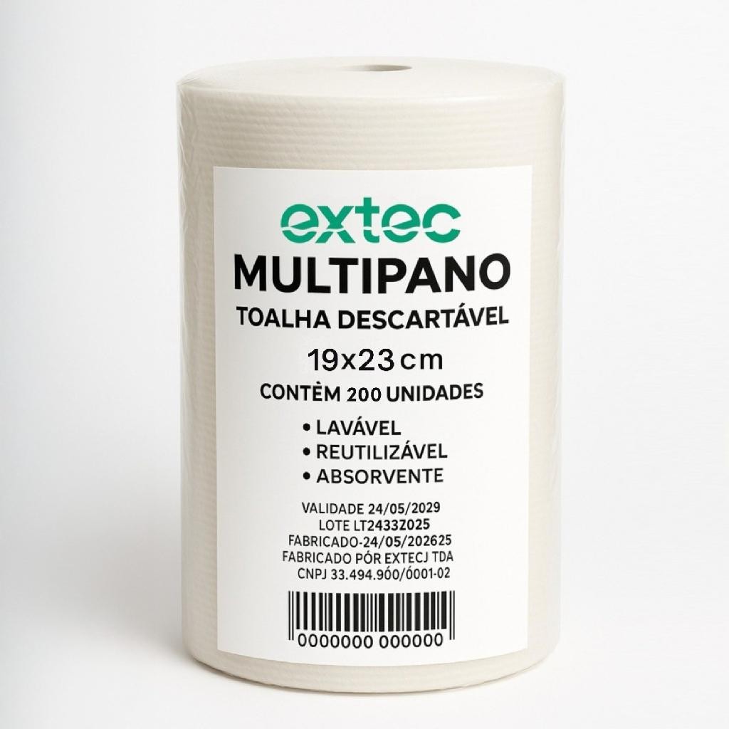200Un Toalhas Descartáveis rolo 19x23  Multipano Wiper Limpeza Reutilizável Lavável Absorvente