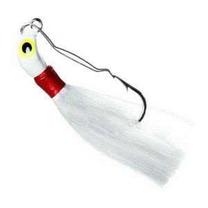 Xuxinha Para Pesca n° 5/0 com Anti-Enrosco - Branca 7 gramas