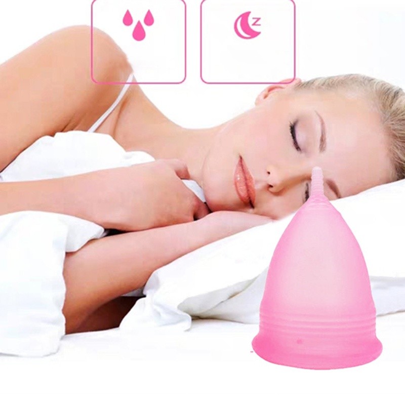 Copo Menstrual De Silicone Médico Para Mulheres , De Período Reutilizável De Higiene Feminina