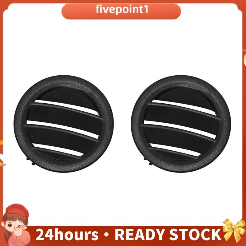 2X Painel De Saída De Ar Redonda Grade Condicionado Para Mercedes-Benz C-Class W204 C200 C260 Preto Esquerda
