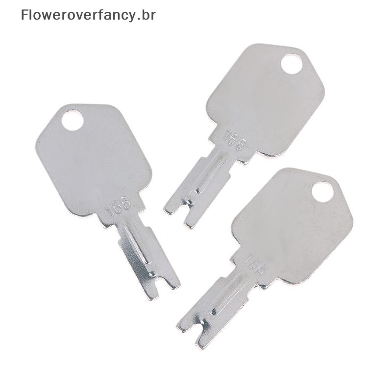 FFBR 1/3/5 Unidades Para 166 186304 Chave De Empilhadeira Chaves De Equipamento Resistente Escavadeira Retroescavadeira 
