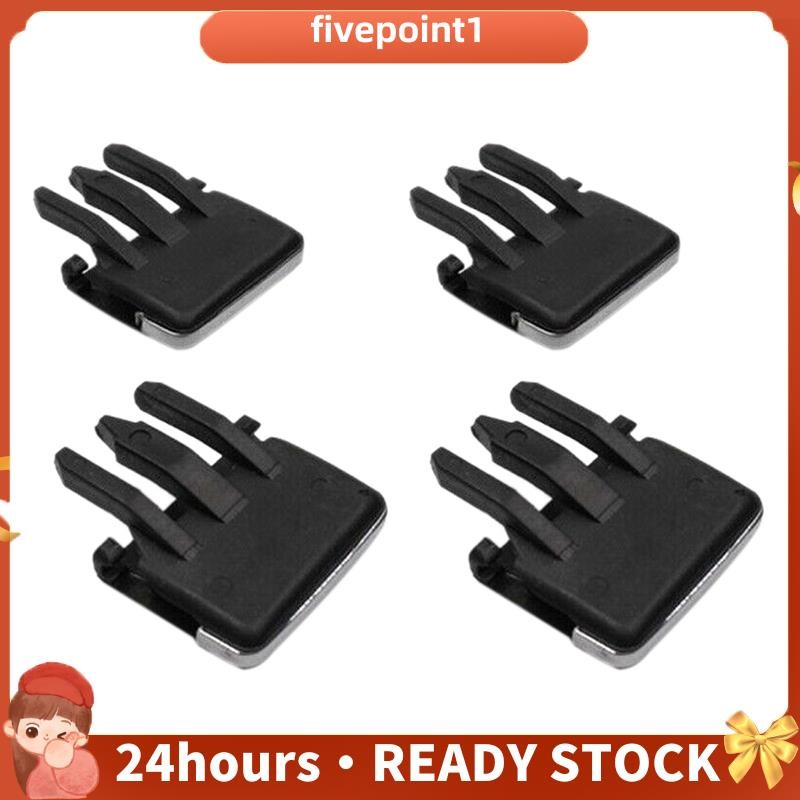 4X Clipes De Guia De Saída De Ventilação De Ar Lateral Central Frontal , Kit De Reparo De Fivela De Ajuste AC Para Toyota Corolla 2009-2013