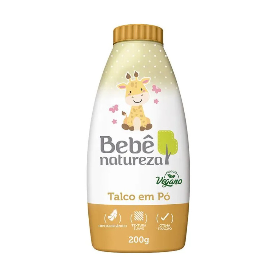 Talco em Pó Suave Bebê Natureza 200g