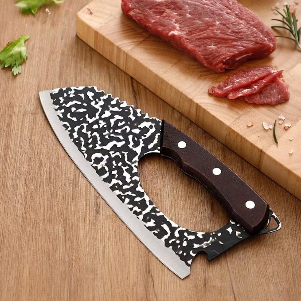 Cutelo Inox Artesanal Profissional Churrasco Cozinha Camping Faca Rústica Escolha 1 a 4 Unidades ou Combo Amolador