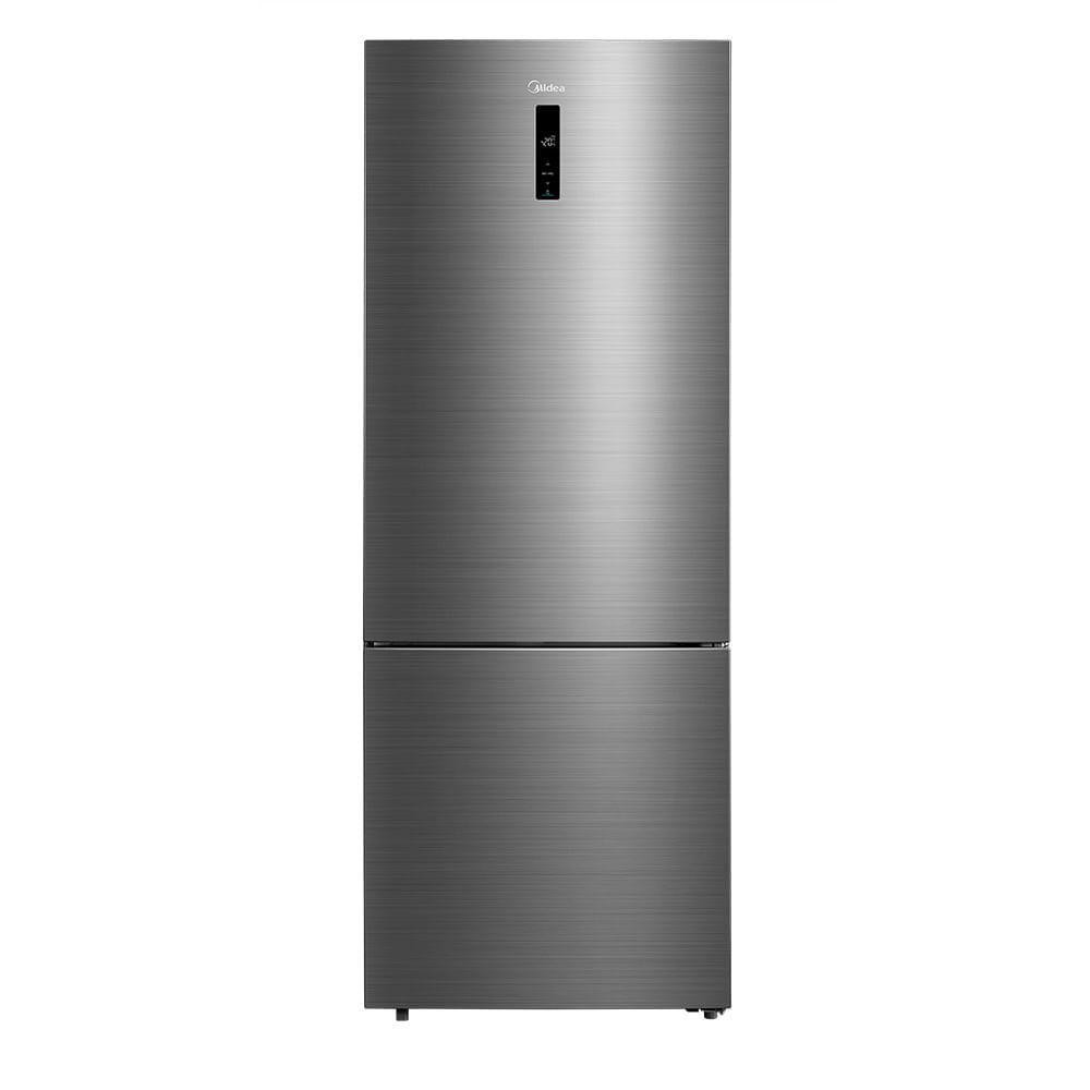 Geladeira Midea Inverse Frost Free Inverter Inox 416L Bivolt MDRB593FGD463