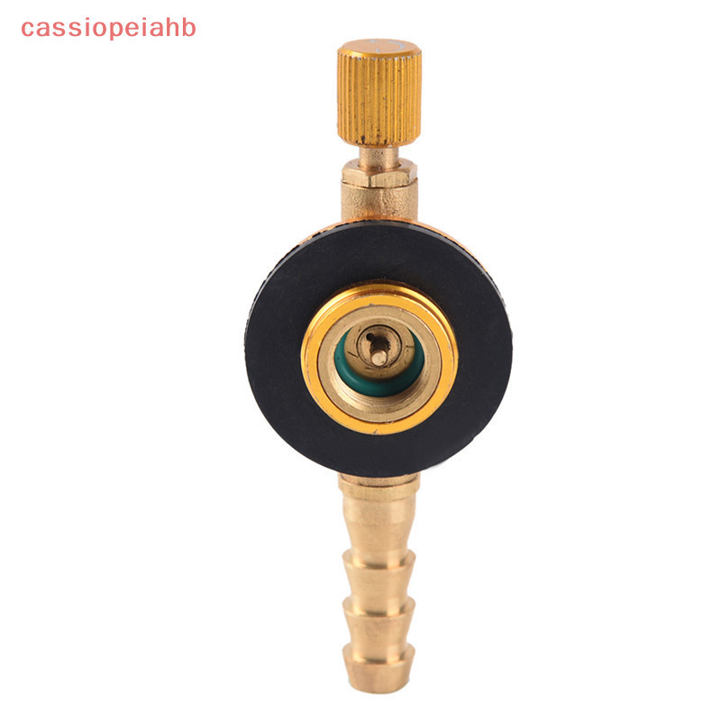 Adaptador de Carregamento para Fogão a Gás de Camping em Aço Inoxidável com Válvula Não Recarregável