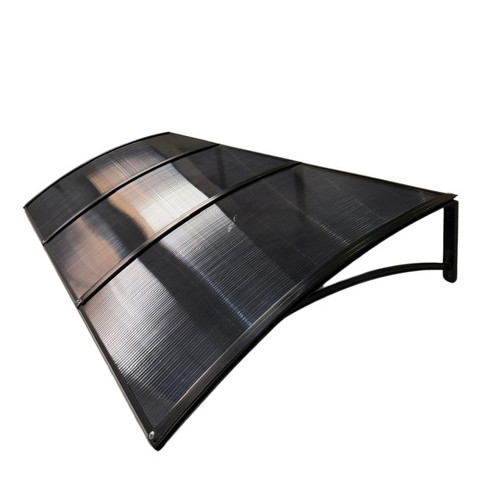 Toldo policarbonato 2.20x70 proteçao cobertura portas e janelas