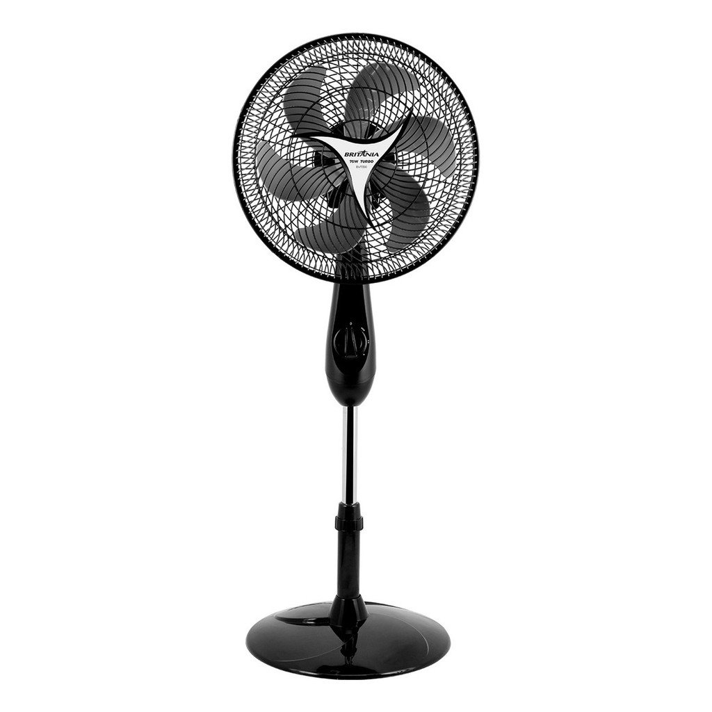 Ventilador De Coluna Britânia 6 Pás 75w Bvt350 Preto 127 VOLTS