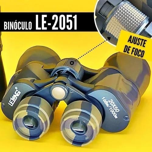 Binóculo Profissional Lelong 20x50 LE-2051 – Longo Alcance