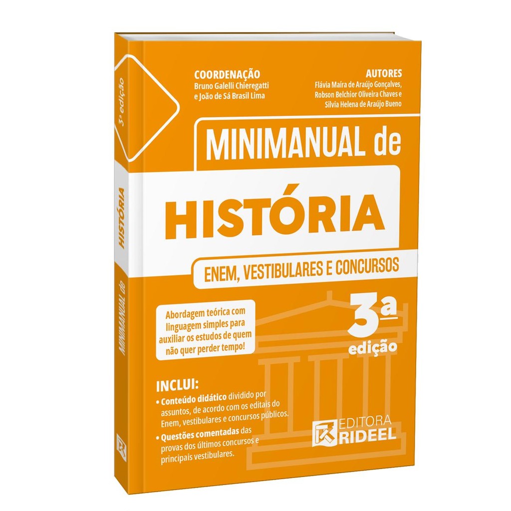 Minimanual de História - Enem, vestibulares e concursos