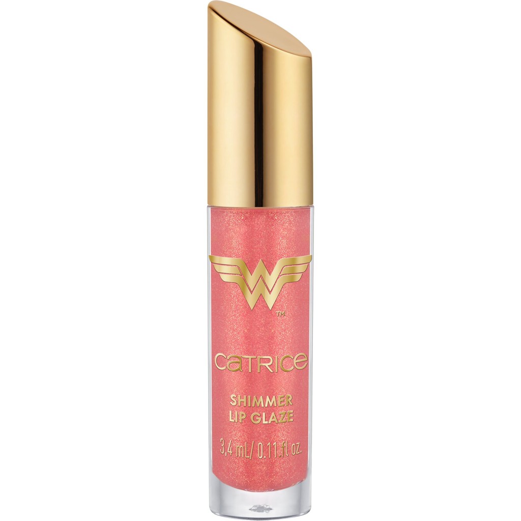 Gloss labial Catrice Mulher Maravilha 020 Brave And Powerful