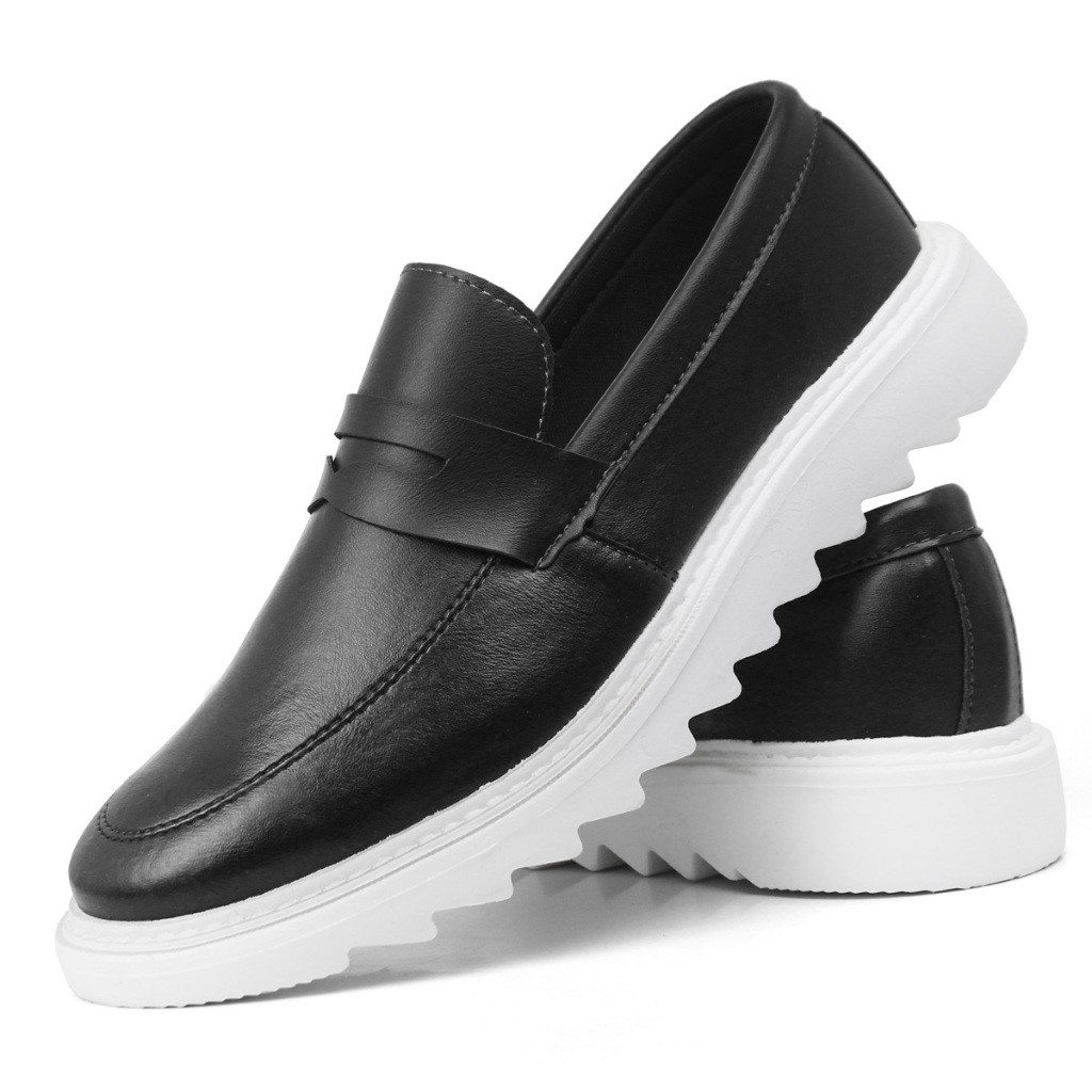 Sapato Mocassim Tratorado Masculino Loafer Estiloso Na moda Elegante