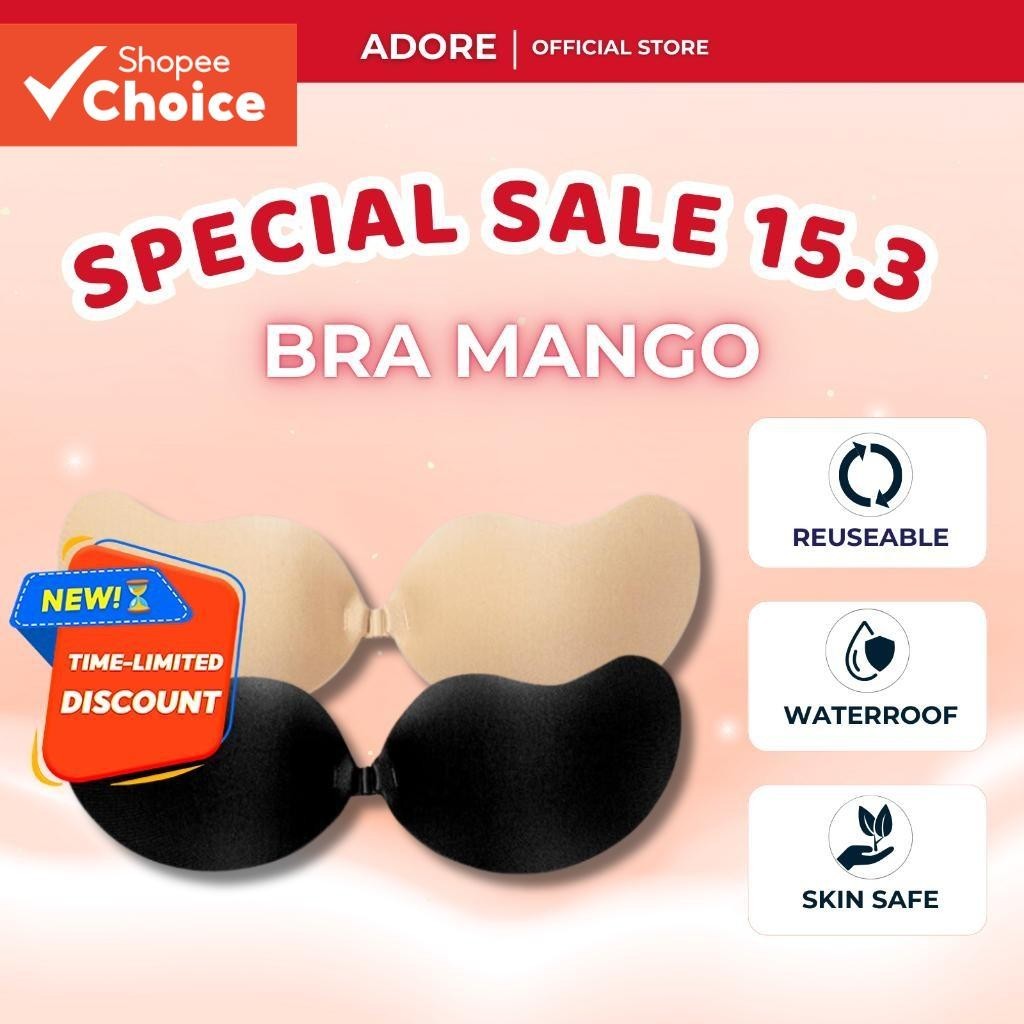 Sutiã Mango Lift – Design Edificante Antiderrapante , Reutilizável 20X , Acessório De Feminino Confortável