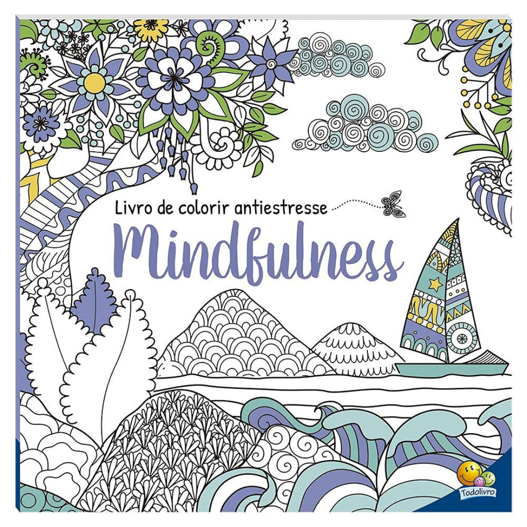 Livro Arteterapia MindFulness | Colorir Antiestresse | 48 páginas | Envio Imediato!