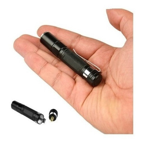 Mini Lanterna Tática Led Clip