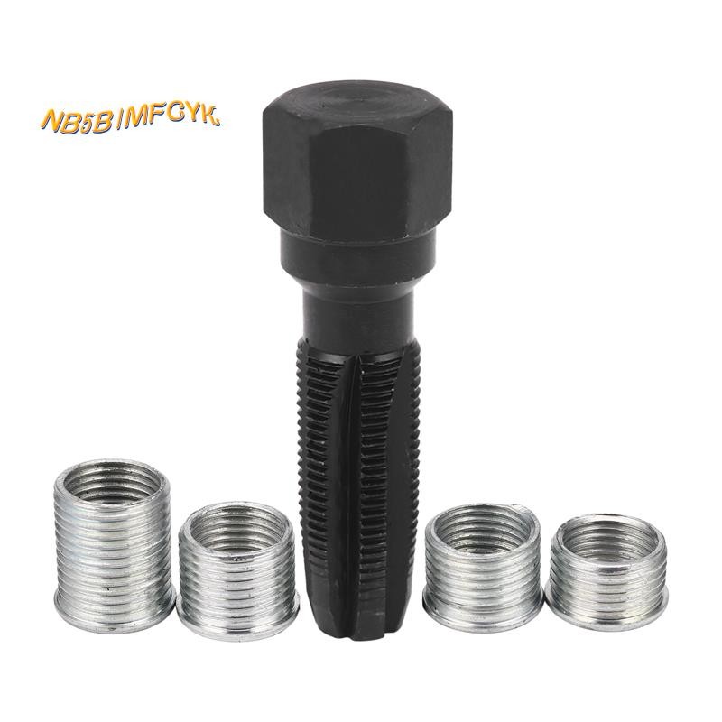 【nb5bBRJ3】Kit De Reparo De Rosca De Vela De Ignição De 14 Mm Ferramentas De Recauchutagem Torneira Reamer M14x1.25