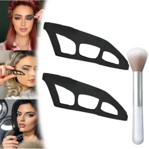 Ferramenta De Sombra De Olho Feminina Multi-Função Rápida Modelo De Maquiagem Universal Adequada Para Iniciantes