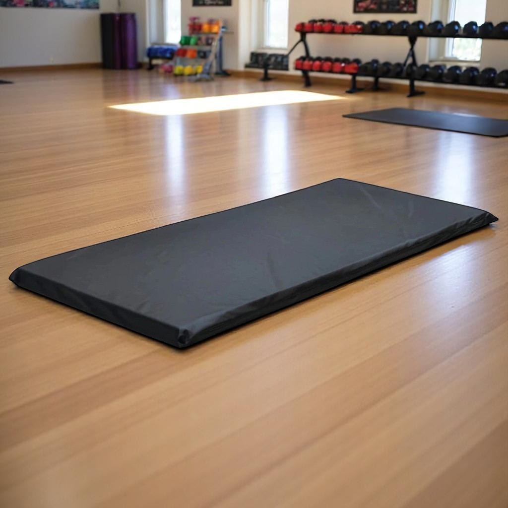 Kit 2 Colchonete p/ Academia Premium 90x40x2 cm  Impermeável Compacto Fit Mat Yoga Pilates