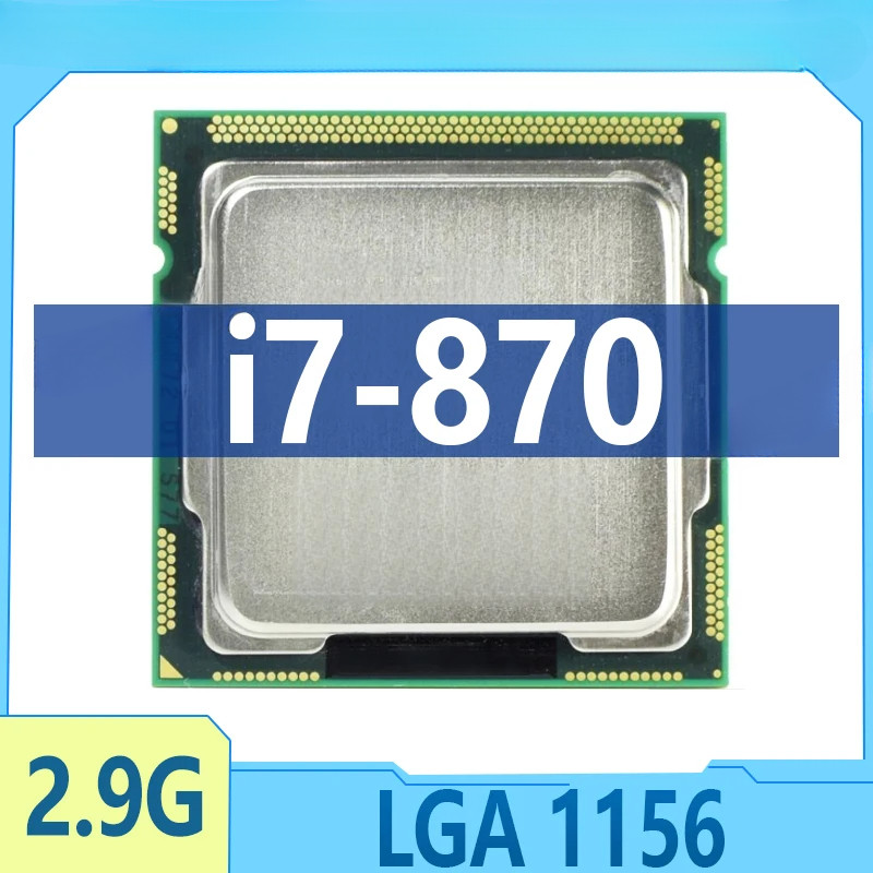 Soquete usado 1156 SLBJG 95W do Quadrilátero-núcleo L3 8M do núcleo i7 870 i7-870 2.93 GHz
