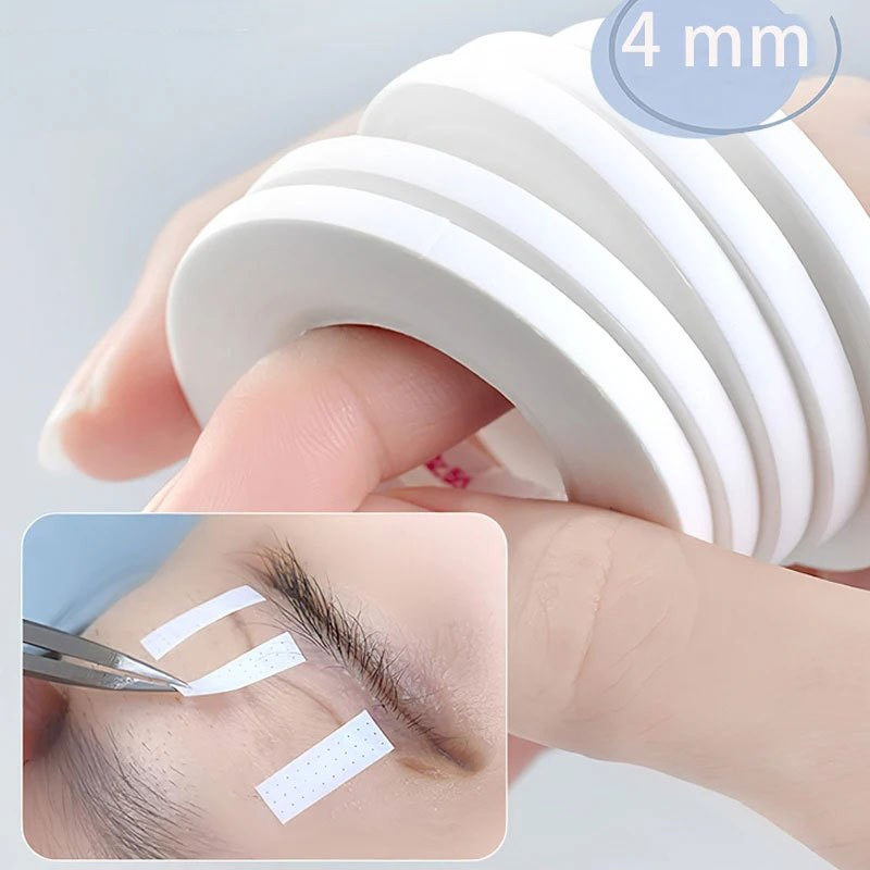 Conjunto de 25 Peças para Extensão de Cílios com Fita Micropore e Adesivo para Pestanas (S16)