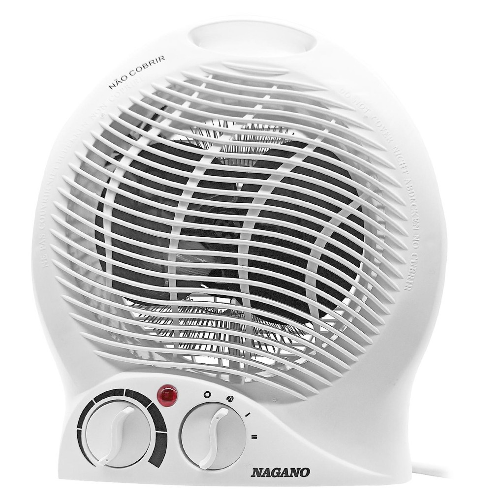 Ventilador Aquecedor Elétrico de Ambiente 1500w 2 em 1 - 110v