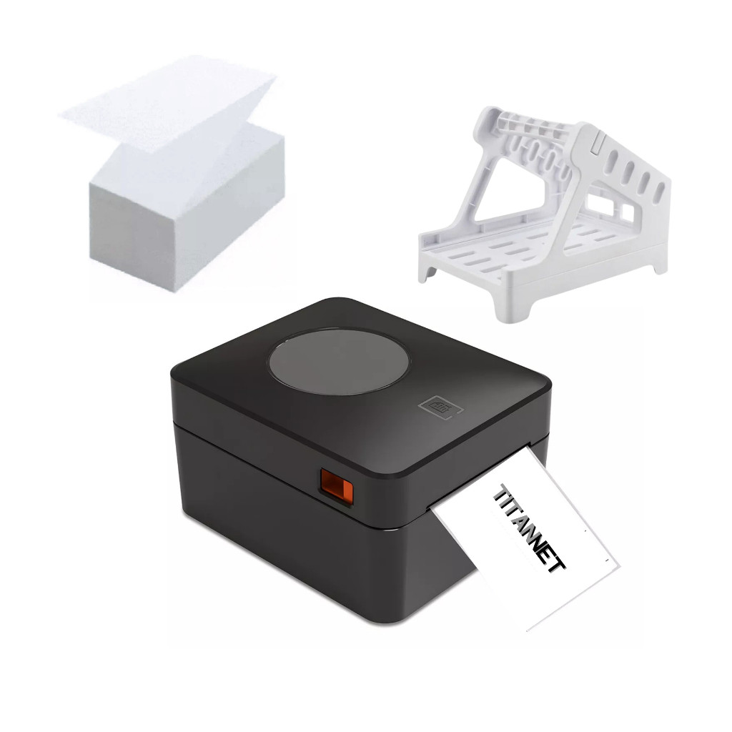 Impressora Térmica de Etiqueta 10X15 Usb Bluetooth + 500 Etiquetas