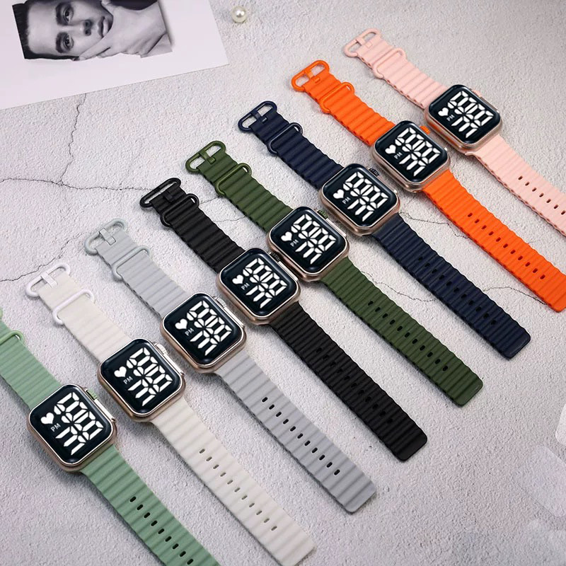 Relógio Esporte Led digital à prova d'agua esportivo unissex da moda original watch (U9)