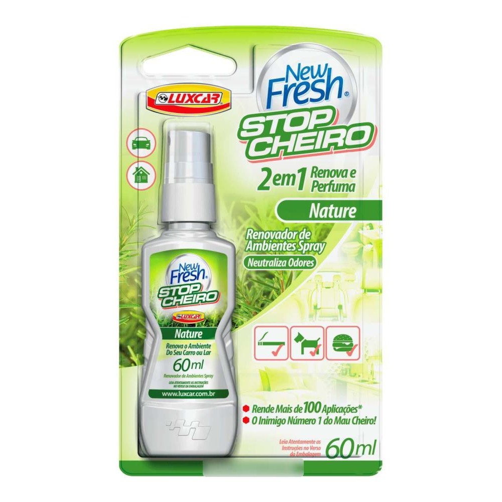 Eliminador de Odores Spray Stop Cheiro Anti Tabaco Nature