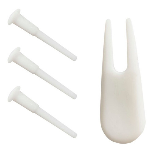 Kit 3 Pinos 1 Extrator Para Bola De Pilates Yoga Exercícios