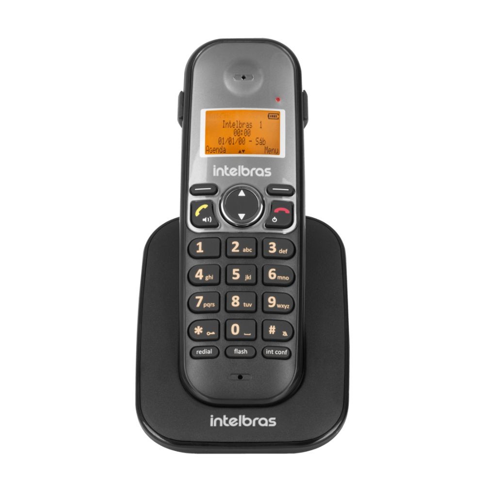 Ramal Sem Fio Digital TS 5121 Preto Intelbras