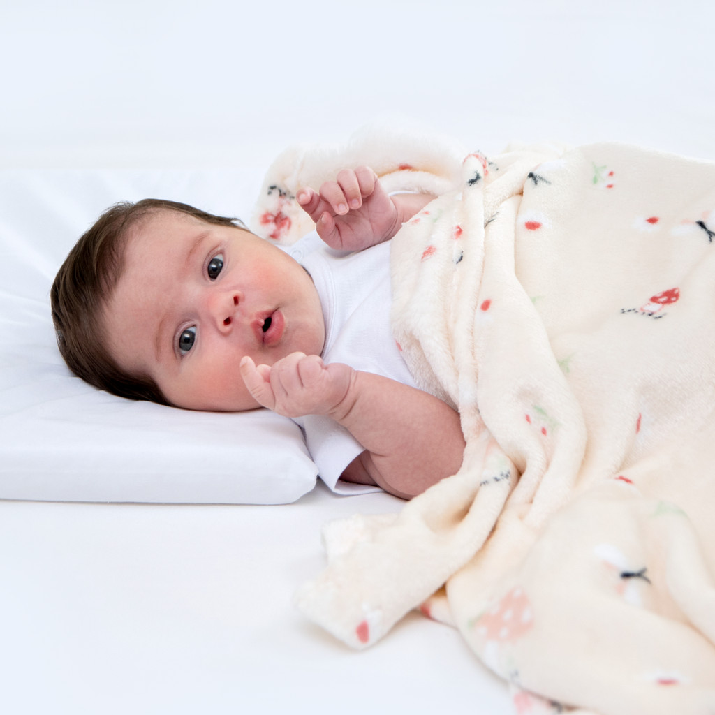Cobertor de Bebe Microfibra Mantinha Infantil Extra Macia 90 x 85cm Papi Baby