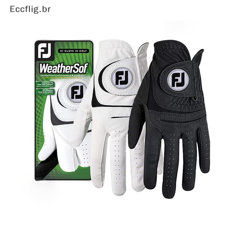 Eccflig Proteção Contra Vento Ao Ar Livre E Calor Luvas De Golfe Masculinas De Pele De Cordeiro Respirável Antiderrapant