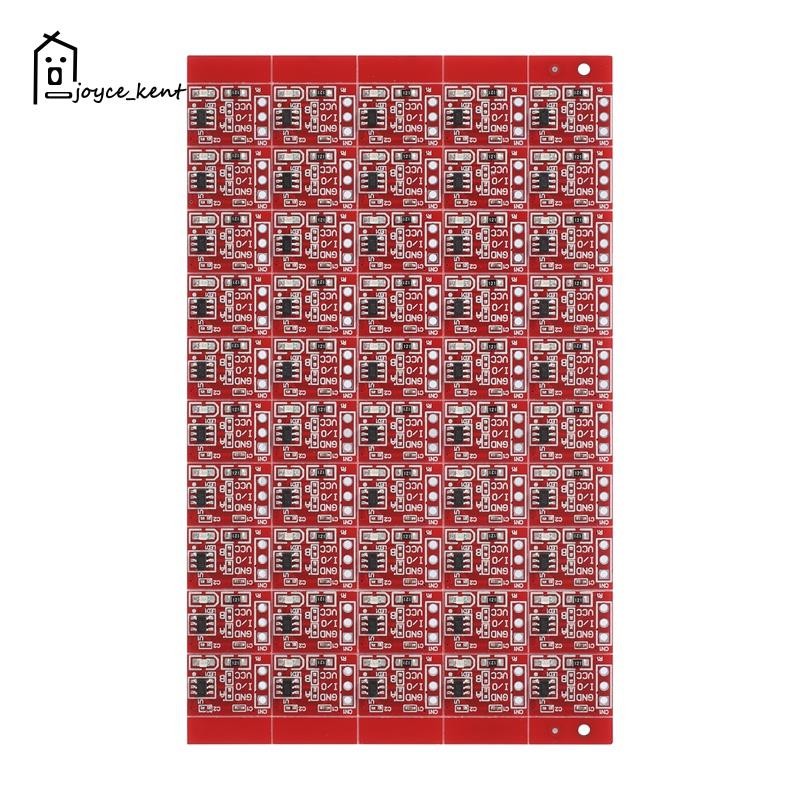 50 Peças Ttp223 Botão De Toque Modular Auto-Travamento Jog Interruptor Capacitivo Transformação De Canal Único